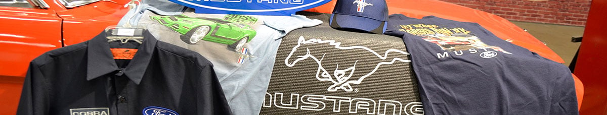 Ford Mustang clothing and apparel