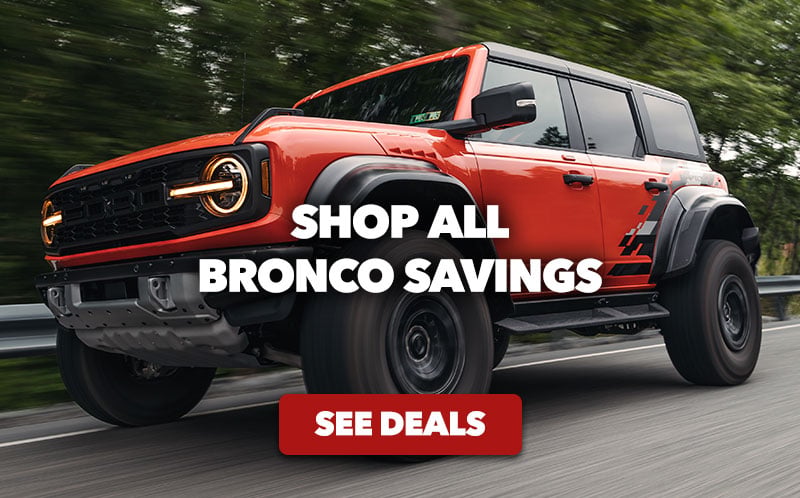 Shop All Bronco Savings
