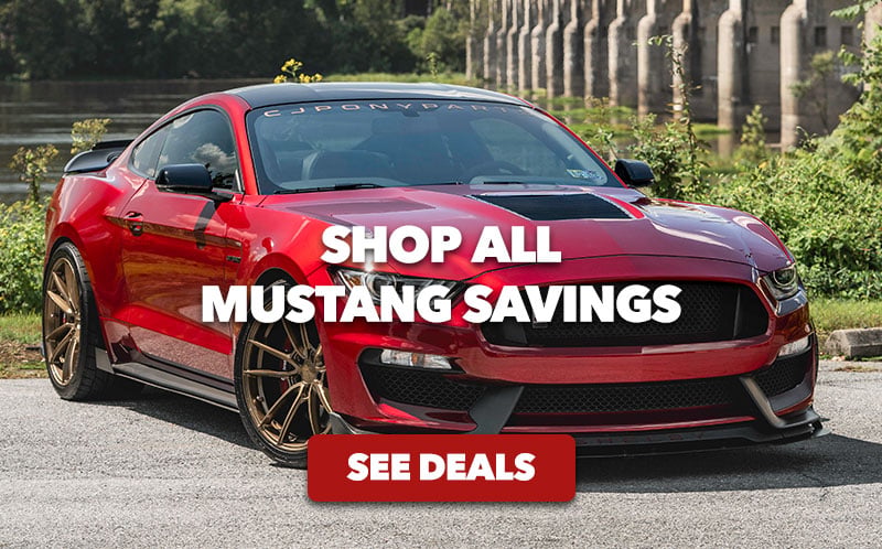 Shop All Mustang Savings