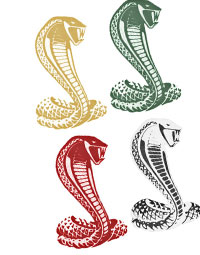 Mustang Cobra Decals