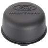 Ford Racing Oil Cap Push-In Black Crinkle With Ford Mustang Logo