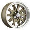 Legendary Wheel Co. Gold Haze 17"X7" Alloy Wheel Mustang 1965-1973 Legendary Wheel Co. Gold Haze 17