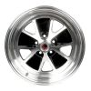 Legendary Wheel Co. Styled Alloy Wheel 17"x8" Black/Machined Mustang 1965-1973 Legendary Wheel Co. Styled Alloy Wheel 17